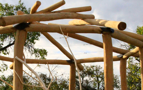 Holzpergola