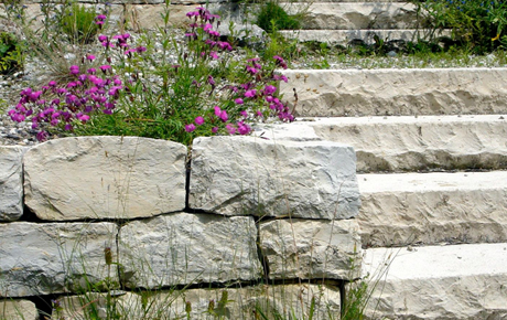 Kalksteintreppe